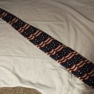 American Flag Patterned Tie